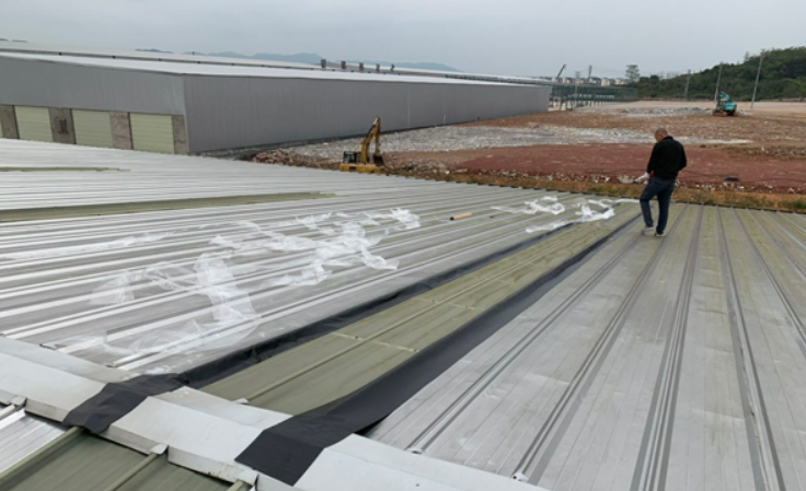 松溪厂房屋面防水维修案例